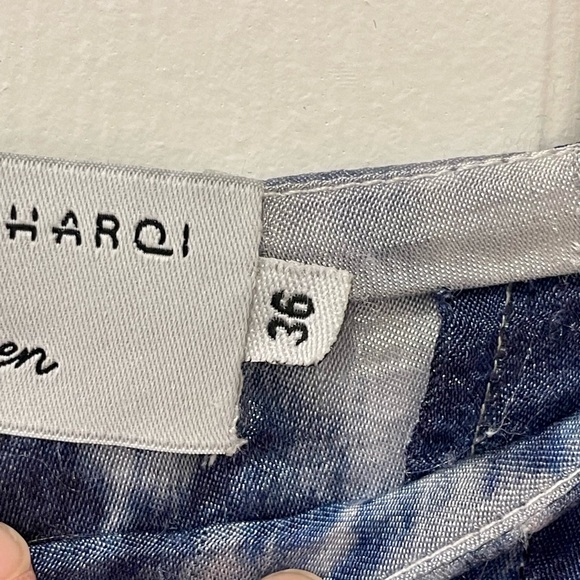 The Madiyah Al Sharqi x Karen Wazen Kylie Tie-Dye Flare Pants Size 36 UK - Picture 9 of 10